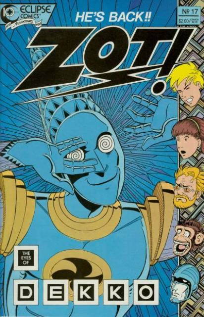 Zot! #17 comic cover